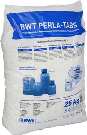 BWT 94239 Perla tabs regeneráló só 25kg/zsák (99,9% tisztaságú)