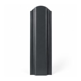   ÍVES KERÍTÉS ELEM ANTRACIT SZÜRKE MATT KÉTOLDALAS 11*1500mm RAL 7016